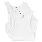 Men's Goldtoe 5-pack Performance A-shirts, Size: Xl, White