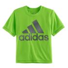 Boys 4-7x Adidas Logo Tee, Size: 4, Brt Green