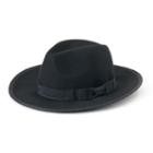 Peter Grimm, Women's Chaco Wool Panama Hat, Black