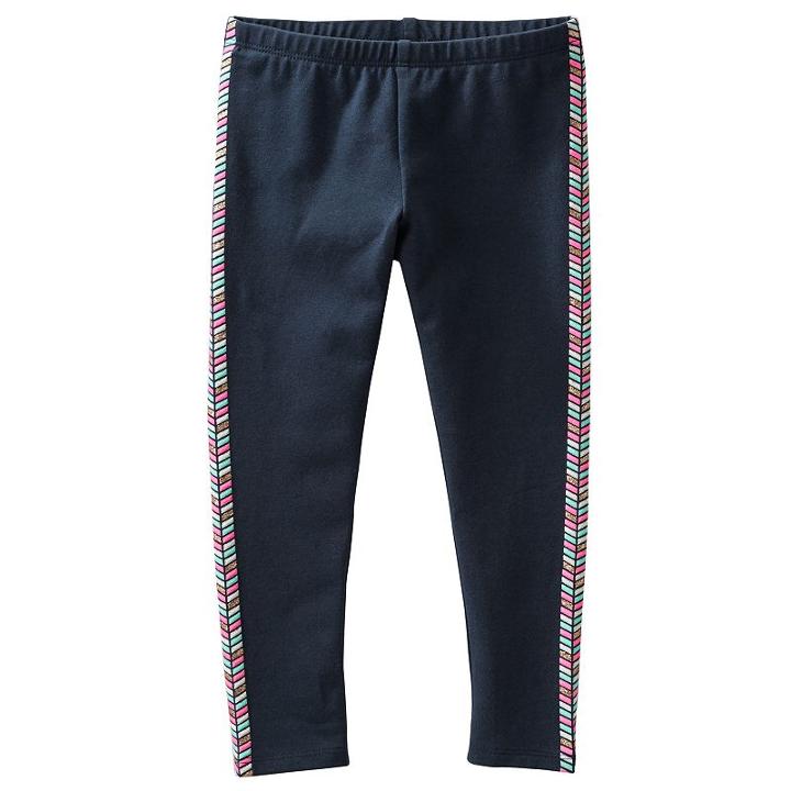 Girls 4-8 Oshkosh B'gosh&reg; Solid Full-length Leggings, Girl's, Size: 5, Blue
