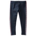 Girls 4-8 Oshkosh B'gosh&reg; Solid Full-length Leggings, Girl's, Size: 5, Blue