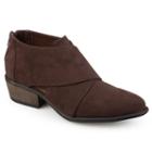 Journee Collection Avryl Women's Ankle Boots, Size: 7, Brown