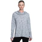 Women's Gaiam Relaxed Long Sleeve Yoga Top, Size: Xs, Oxford