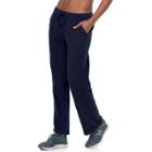 Women's Tek Gear&reg; Micro Fleece Pants, Size: Large, Dark Blue