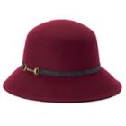 Women's Apt. 9&reg; Wool Felt Trench Hat, Dark Red