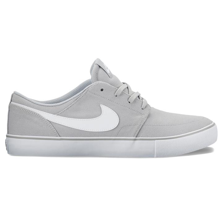 Nike Sb Solarsoft Portmore Ii Men's Skate Shoes, Size: 9.5, Grey (charcoal)
