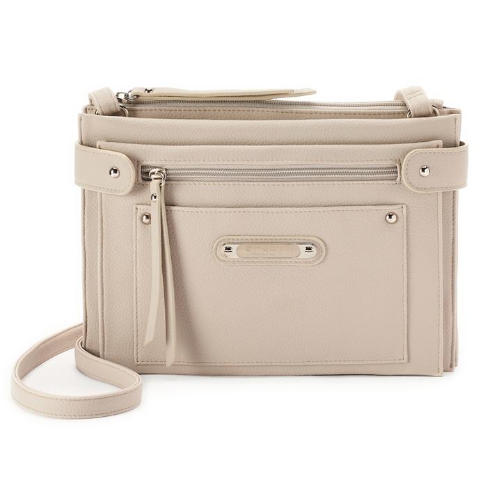 Rosetti Zuma Triple Entry Crossbody Bag, Women's, Light Grey