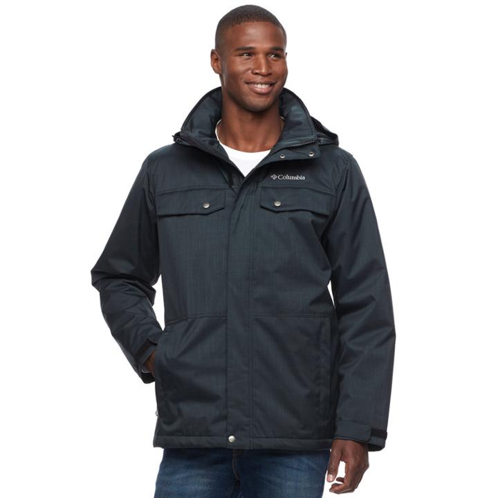 Big & Tall Columbia Eagle's Call Thermal Coil Insulated Jacket, Men's, Size: 3xb, Grey (charcoal)