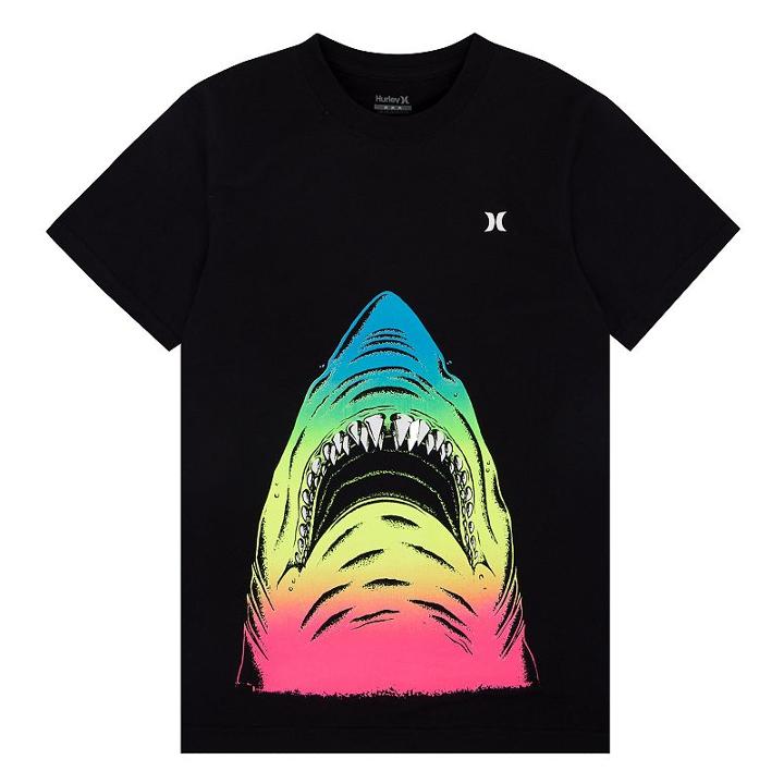 Boys 8-20 Hurley Bitten Tee, Boy's, Size: Small, Black
