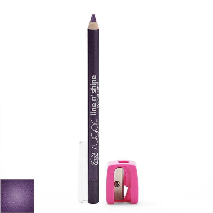 Sugar Line N' Shine Eyeliner Pencil + Bonus Sharpener, Purple