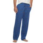Big & Tall Croft & Barrow&reg; Printed Knit Lounge Pants, Men's, Size: 3xl Tall, Blue (navy)