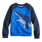Boys 4-12 Jumping Beans&reg; Raglan Softest Fleece Sweatshirt, Size: 12, Med Blue