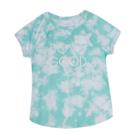 Girls 7-16 Harper & Elliott Tie-dye Roll Cuff Tee, Size: Small, Green Oth