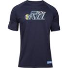 Men's Under Armour Utah Jazz Primary Logo Tech Tee, Size: Large, Jaz Navy