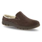 Easy Street Kana Women's Suede Clogs, Size: Medium (8.5), Dark Brown