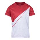 Boys 4-7 Nike Dri-fit Colorblock Logo Graphic Tee, Size: 5, Med Red