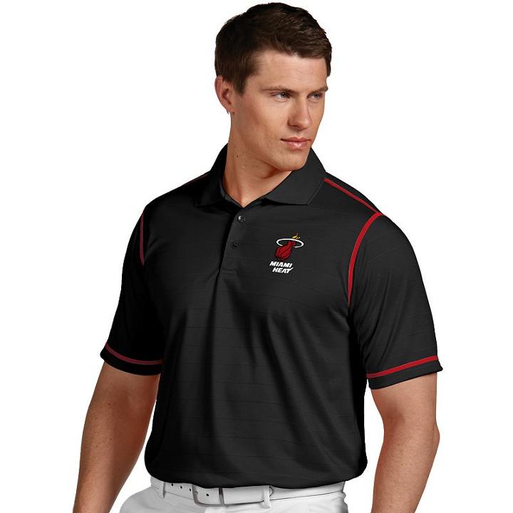 Men's Antigua Miami Heat Icon Polo, Size: Medium, Blue Other