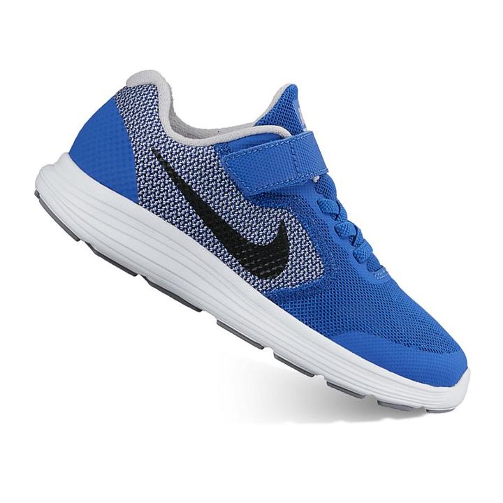 Nike Revolution 3 Pre-school Boys' Running Shoes, Boy's, Size: 13, Dark Blue