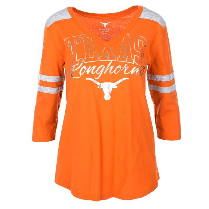 Women's Texas Longhorns Mila Tee, Size: Small, Orange