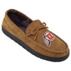 Men's Utah Utes Microsuede Moccasins, Size: 10, Brown