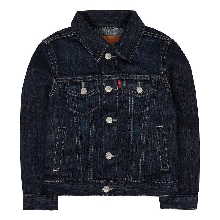 Boys 4-7x Levi's Trucker Denim Jacket, Boy's, Size: 5, Blue (navy)