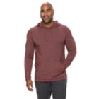 Men's Sonoma Goods For Life&trade; Supersoft Modern-fit Hoodie Tee, Size: 2xb, Dark Red