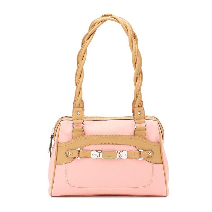 Rosetti Twist-it-up Two-tone Satchel, Women's, Brt Pink