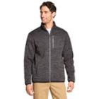 Men's Izod Sportflex Fleece Jacket, Size: Large, Dark Grey