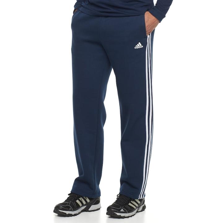 Big & Tall Adidas Essential Fleece Pants, Men's, Size: 3xb, Blue (navy)
