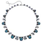Simply Vera Vera Wang Blue Cluster Necklace, Women's