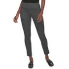 Women's Apt. 9&reg; Tummy-control High-waisted Ponte Leggings, Size: Xs, Black