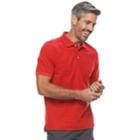 Men's Croft & Barrow&reg; Polo, Size: Large, Drk Orange