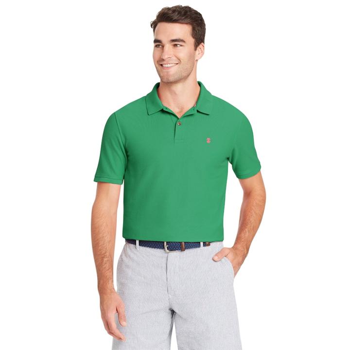 Men's Izod Sportflex Classic-fit Solid Stretch Performance Polo, Size: Xxl, Brt Green