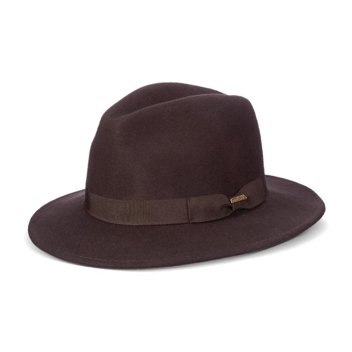 Men's Scala Wool Felt Flat Bill Safari Hat, Size: Xl, Multicolor