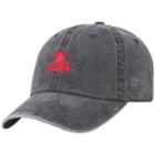 Adult Top Of The World Texas Tech Red Raiders Local Adjustable Cap, Men's, Grey (charcoal)