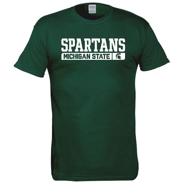 Men's Michigan State Spartans Complex Tee, Size: Xl, Dark Green