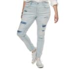 Juniors' Plus Size So&reg; Low-rise Jeggings, Teens, Size: 24 W, Blue