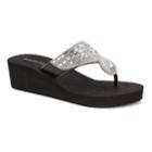 Olivia Miller Hawthorne Women's Wedge Sandals, Size: 7, Black