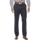Apt. 9, Men's &reg; Extra-slim Fit Stretch Flat-front Suit Pants, Size: 33x32, Blue (navy)