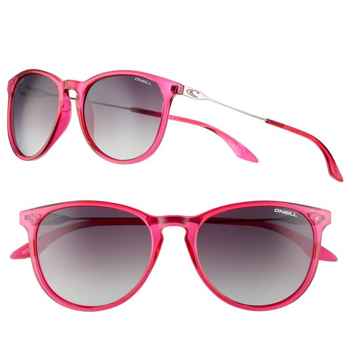 Unisex O'neill Round Sunglasses, White Oth