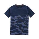 Boys 4-12 Carter's Camouflaged Pocket Tee, Size: 7, Navy Camo