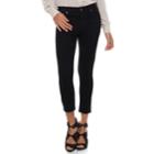Women's Jennifer Lopez Cropped Super Skinny Jeans, Size: 10, Black