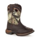Lil Durango Sadle Kids Camouflage Western Boots, Kids Unisex, Size: 6, Brown