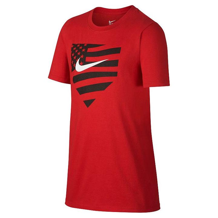 Boys 8-20 Nike American Baseball Tee, Boy's, Size: Xl, Dark Pink