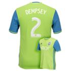 Men's Adidas Seattle Sounders Clint Dempsey Replica Jersey, Size: Xl, Green