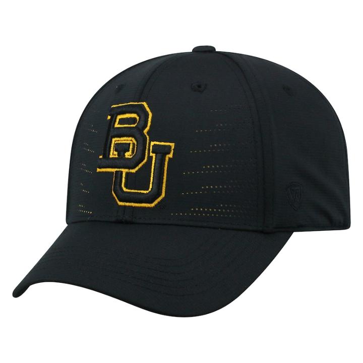 Adult Top Of The World Baylor Bears Dazed Performance Cap, Men's, Black