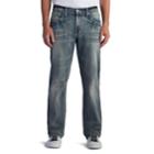 Men's Rock & Republic Crave Stretch Straight-leg Jeans, Size: 30x30, Light Blue