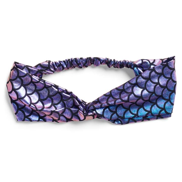 Metallic Mermaid Headband, Women's, Multicolor