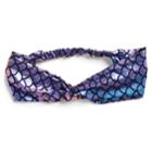 Metallic Mermaid Headband, Women's, Multicolor