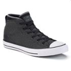 Men's Converse Chuck Taylor All Star Syde Street Mid Reflective Shoes, Size: 10, Black